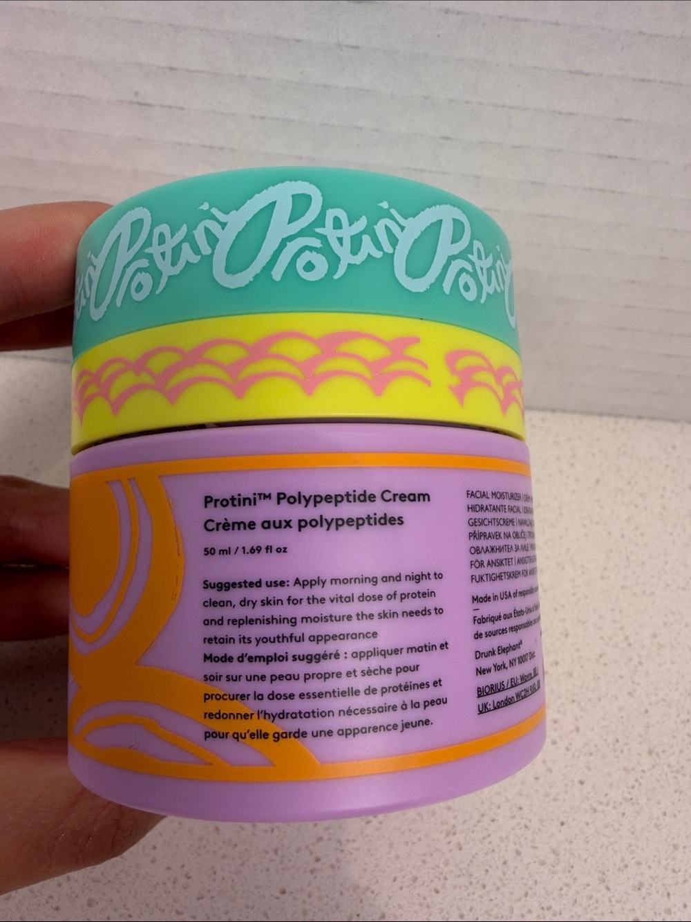 [SKIN] Drunk Elephant Protini Polypeptide Cream Limited Edition 50ml BNIB - Picture 3 of 4